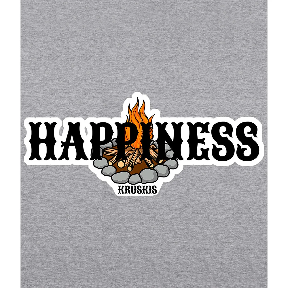 Kruskis Campfire Happiness Eco Kortarmet T-skjorte Kruskis Campfire Happiness Eco Kortarmet T-skjorte