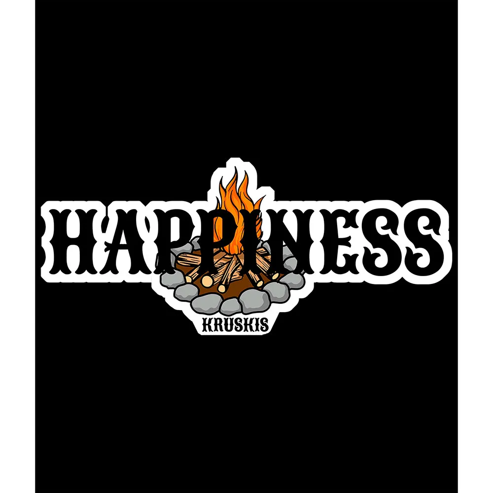 Kruskis Campfire Happiness Kortarmet T-skjorte