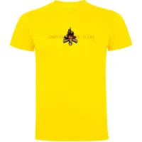 Kruskis Campfire Is Calling Kortarmet T-skjorte
