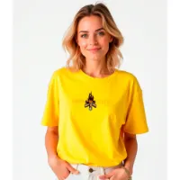 Kruskis Campfire Is Calling Kortarmet T-skjorte