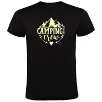 Kruskis Camping Crew Kortarmet T-skjorte