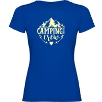 Kruskis Camping Crew Kortarmet T-skjorte