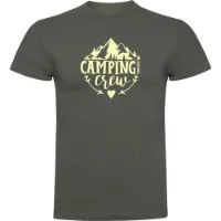 Kruskis Camping Crew Kortarmet T-skjorte