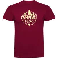 Kruskis Camping Crew Kortarmet T-skjorte Kruskis Camping Crew Kortarmet T-skjorte