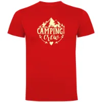Kruskis Camping Crew Kortarmet T-skjorte