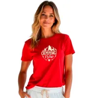 Kruskis Camping Crew Kortarmet T-skjorte