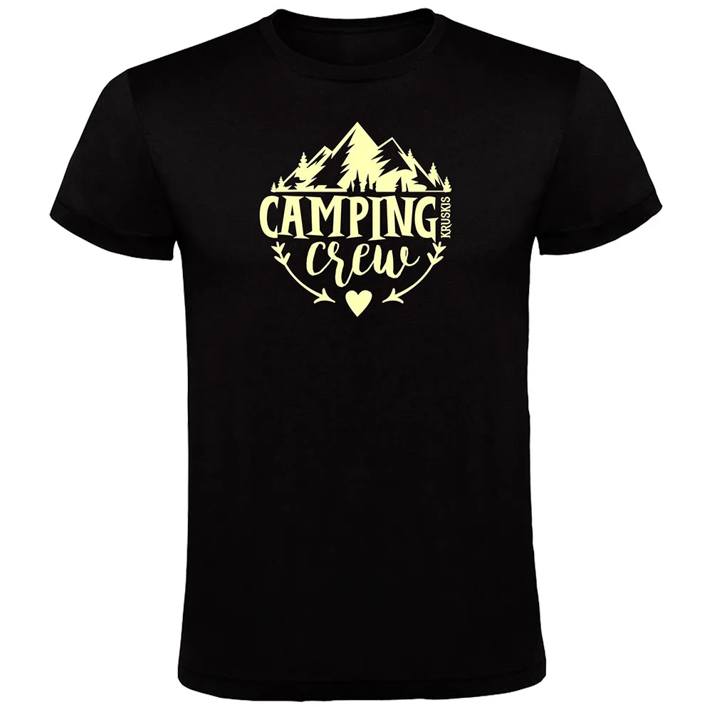 Kruskis Camping Crew Kortarmet T-skjorte