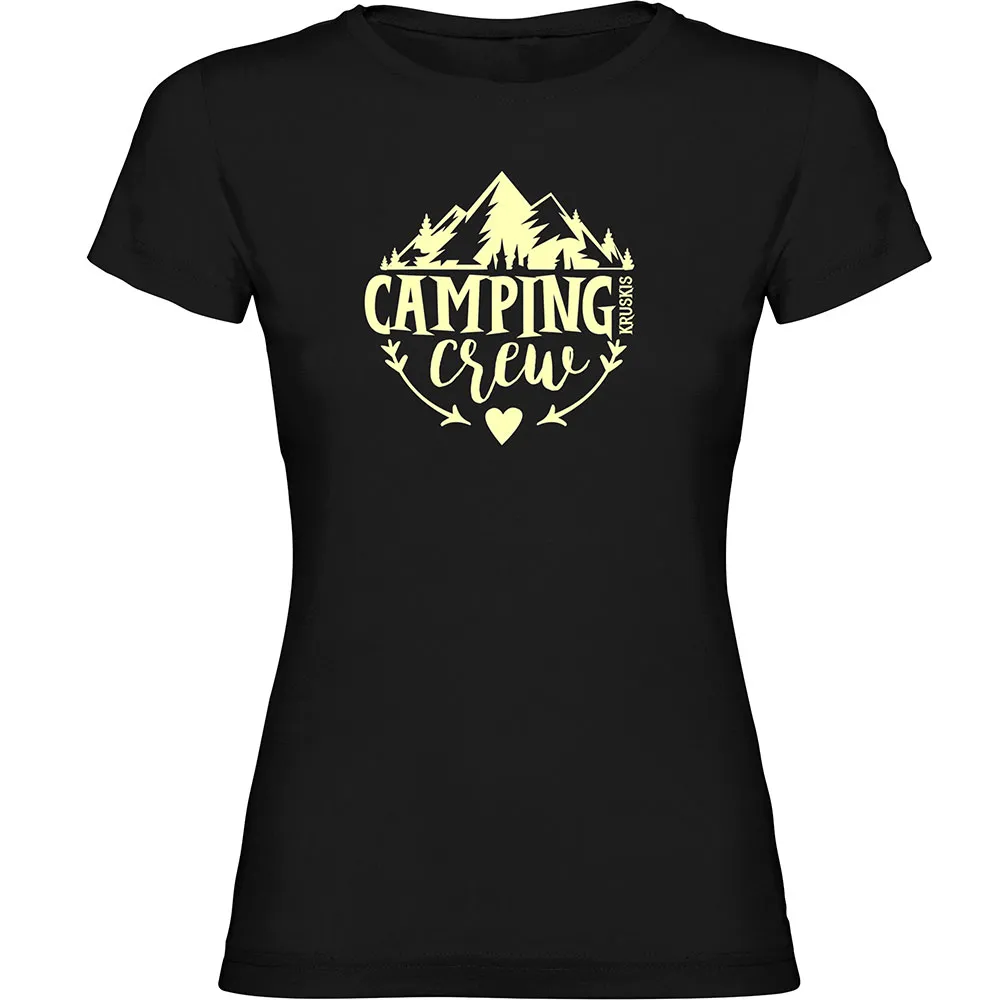 Kruskis Camping Crew Kortarmet T-skjorte