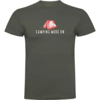 Kruskis Camping Mode On Kortarmet T-skjorte