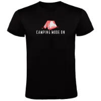 Kruskis Camping Mode On Kortarmet T-skjorte Kruskis Camping Mode On Kortarmet T-skjorte