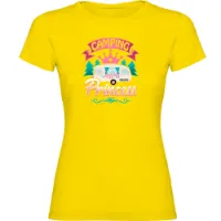 Kruskis Camping Princess Kortarmet T-skjorte