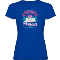 Kruskis Camping Princess Kortarmet T-skjorte