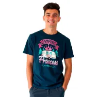 Kruskis Camping Princess Kortarmet T-skjorte