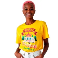 Kruskis Camping Princess Kortarmet T-skjorte