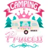 Kruskis Camping Princess Kortarmet T-skjorte