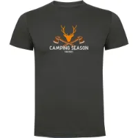 Kruskis Camping Season Kortarmet T-skjorte