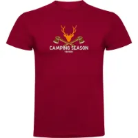 Kruskis Camping Season Kortarmet T-skjorte
