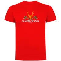Kruskis Camping Season Kortarmet T-skjorte