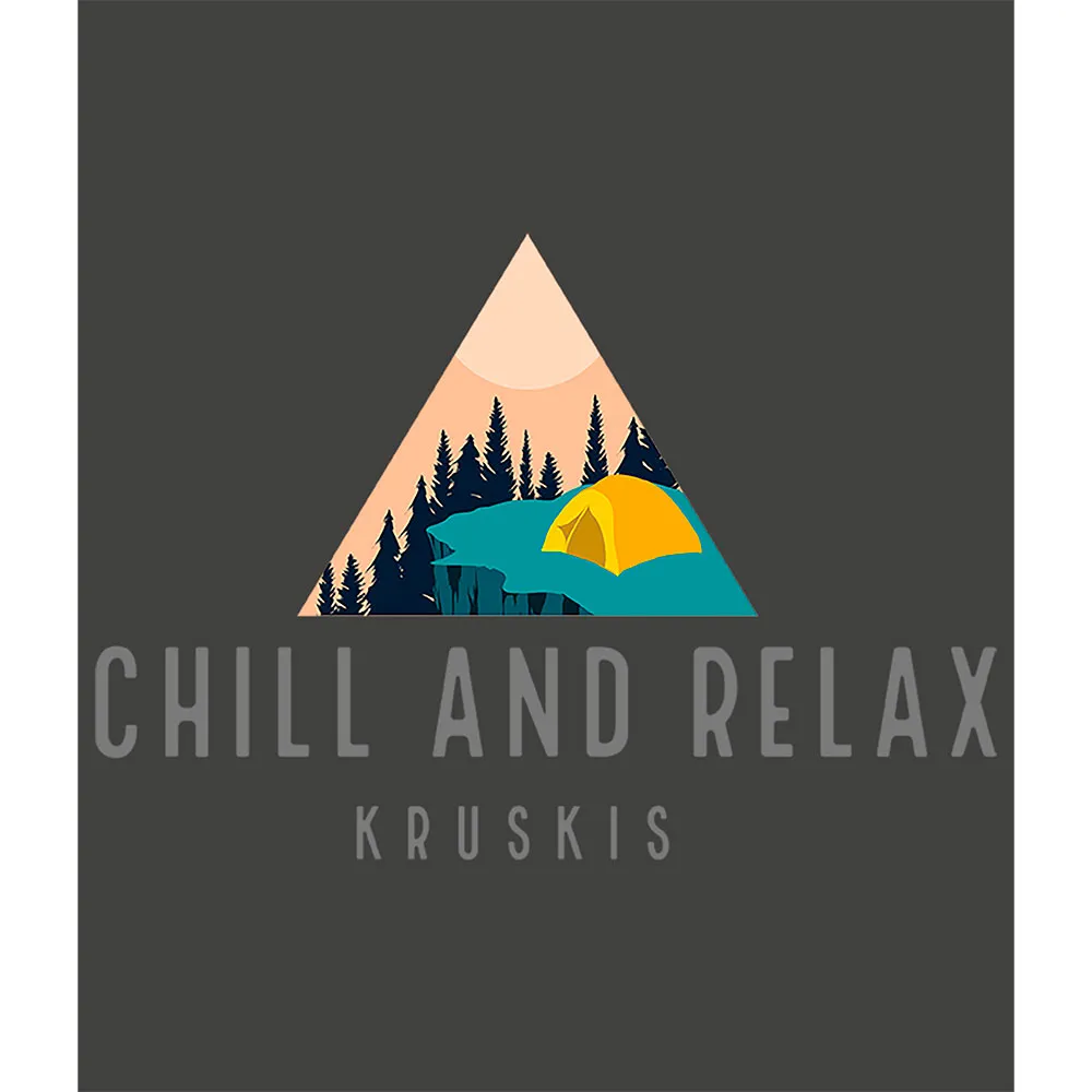 Kruskis Chill And Relax Kortarmet T-skjorte