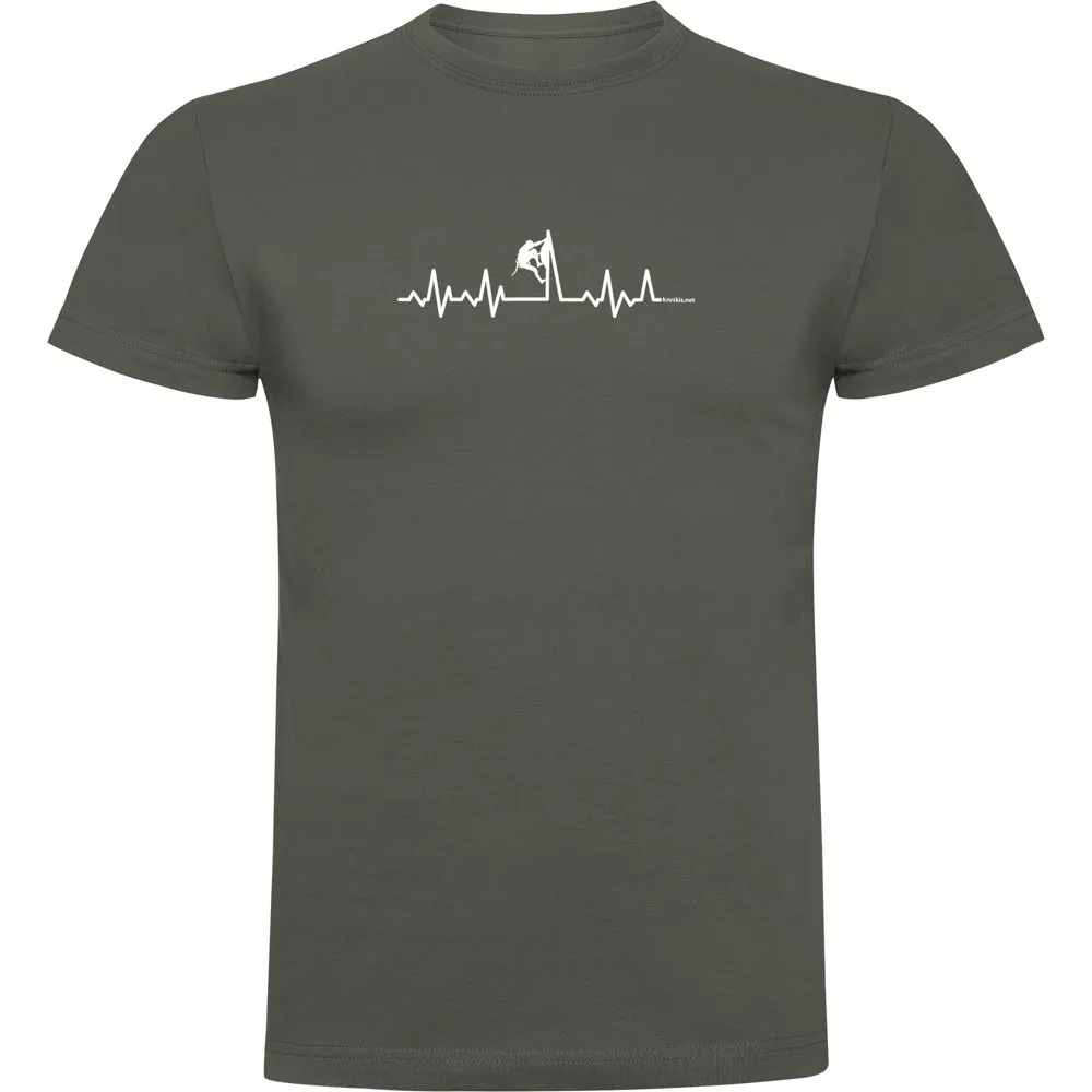 Kruskis Climbing Heartbeat Kortarmet T-skjorte Kruskis Climbing Heartbeat Kortarmet T-skjorte