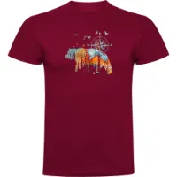 Kruskis Compass Bear Kortarmet T-skjorte Kruskis Compass Bear Kortarmet T-skjorte