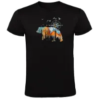 Kruskis Compass Bear Kortarmet T-skjorte Kruskis Compass Bear Kortarmet T-skjorte