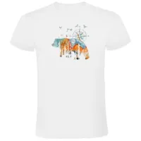 Kruskis Compass Bear Kortarmet T-skjorte Kruskis Compass Bear Kortarmet T-skjorte
