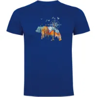 Kruskis Compass Bear Kortarmet T-skjorte Kruskis Compass Bear Kortarmet T-skjorte