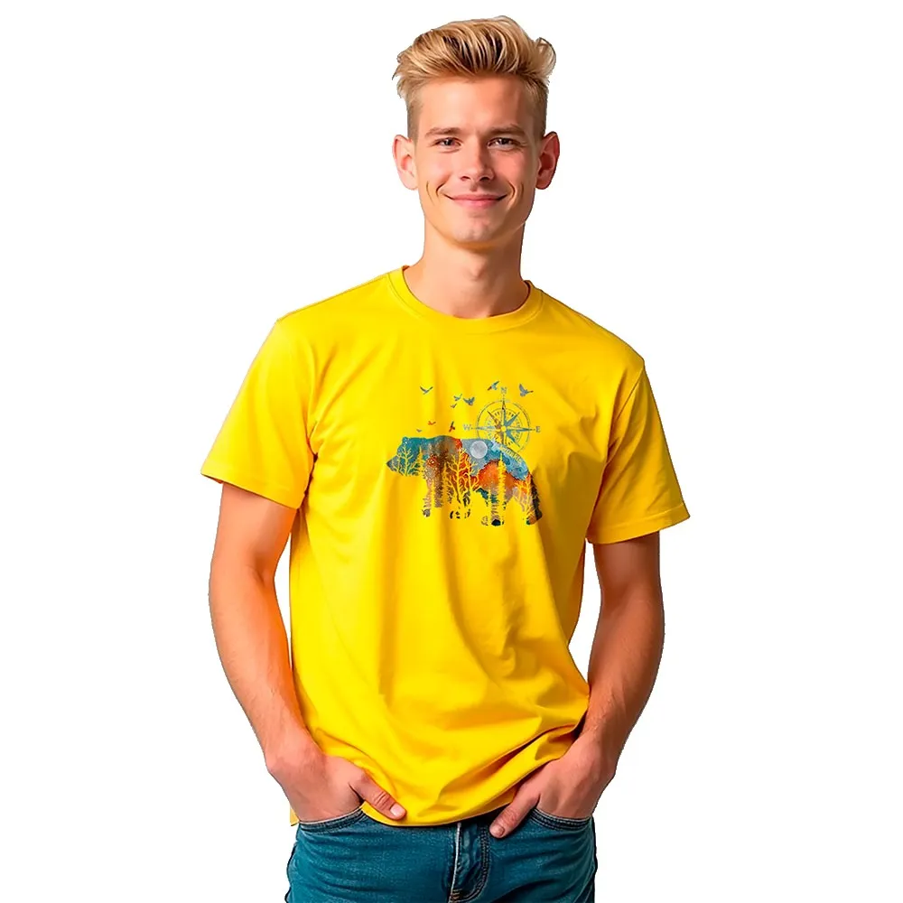 Kruskis Compass Bear Kortarmet T-skjorte