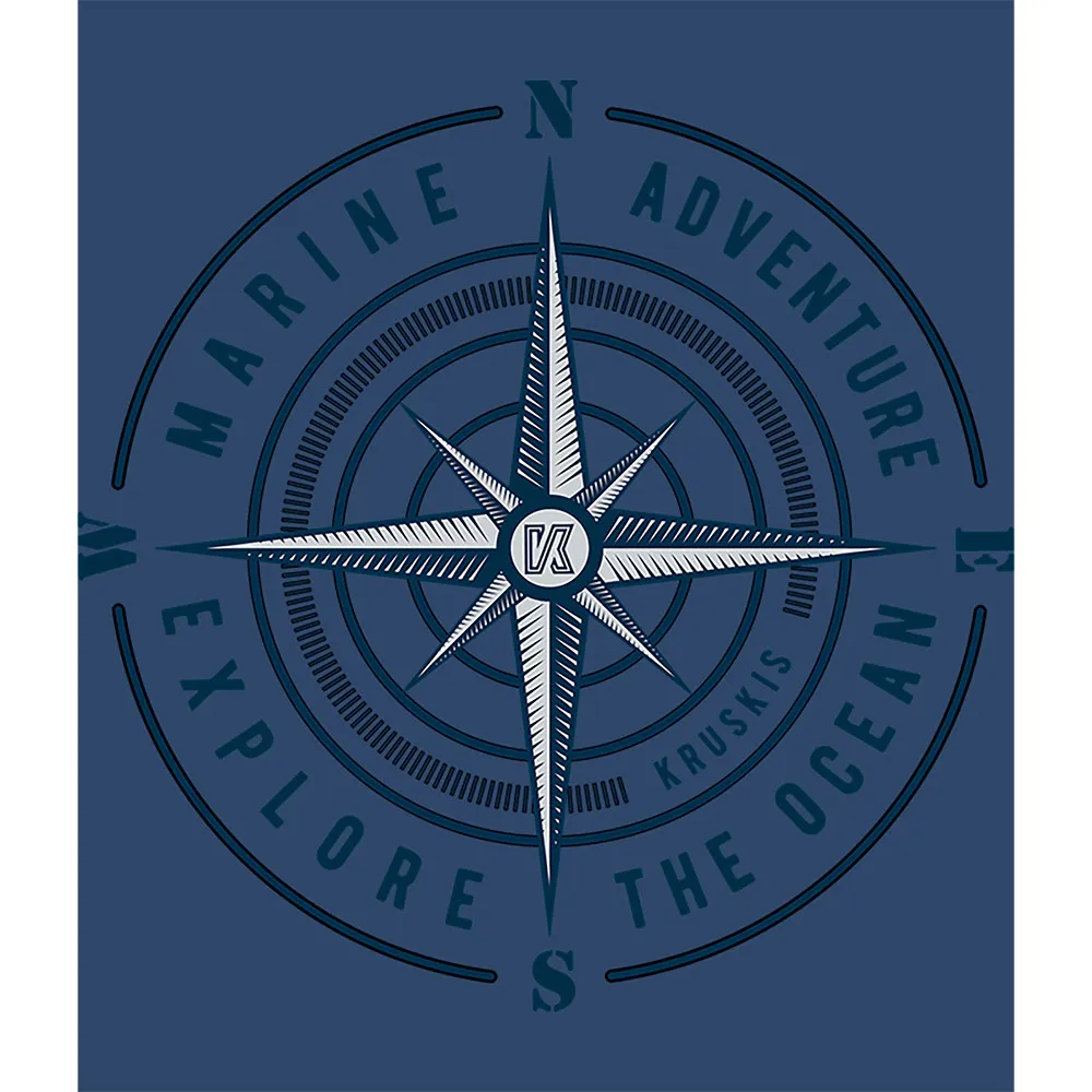 Kruskis Compass Rose Kortarmet T-skjorte Kruskis Compass Rose Kortarmet T-skjorte