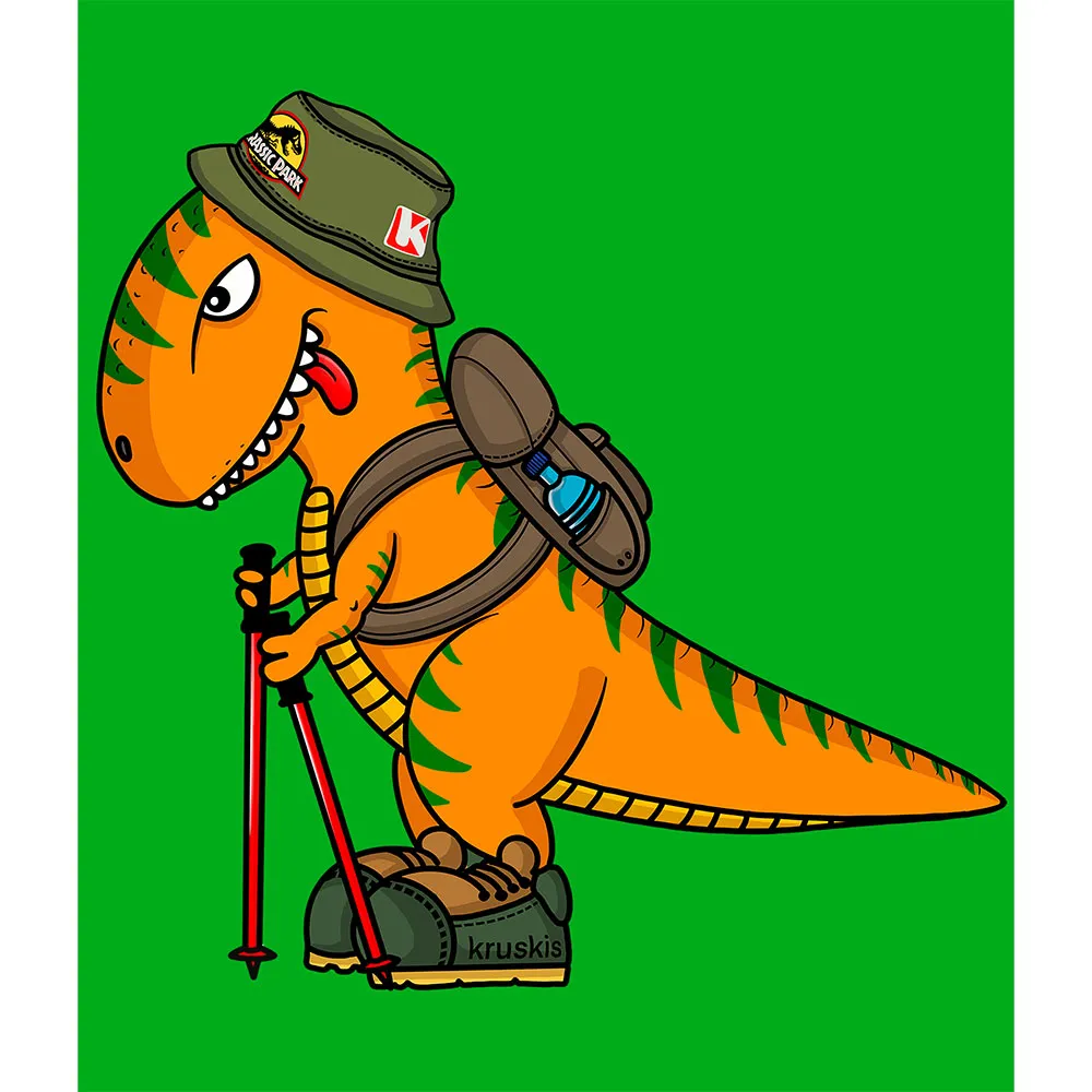 Kruskis Dino Trek Kortarmet T-skjorte