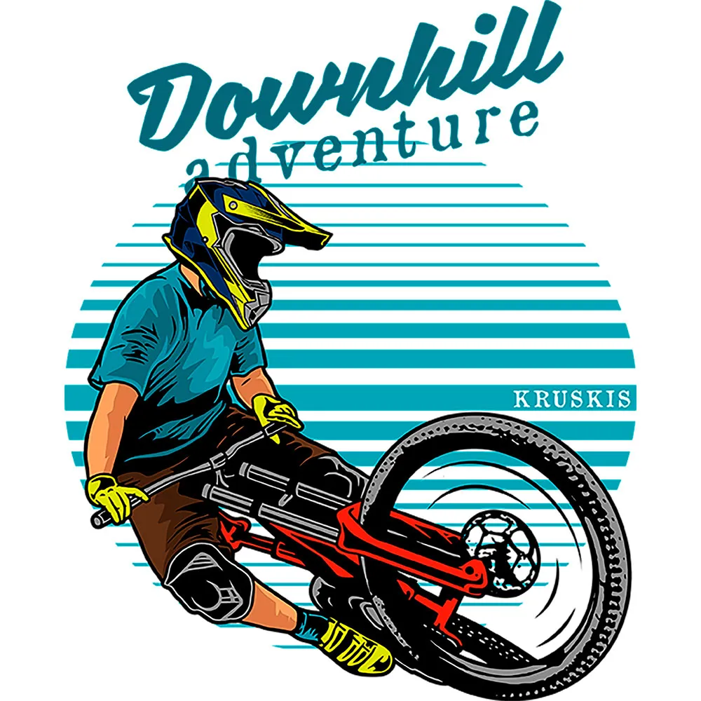 Kruskis Downhill Adventure Eco Kortarmet T-skjorte