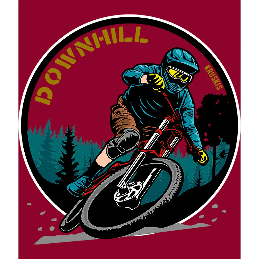 Kruskis Downhill Rider Kortarmet T-skjorte