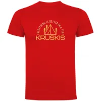 Kruskis Everything Is Better Kortarmet T-skjorte