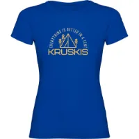 Kruskis Everything Is Better Kortarmet T-skjorte