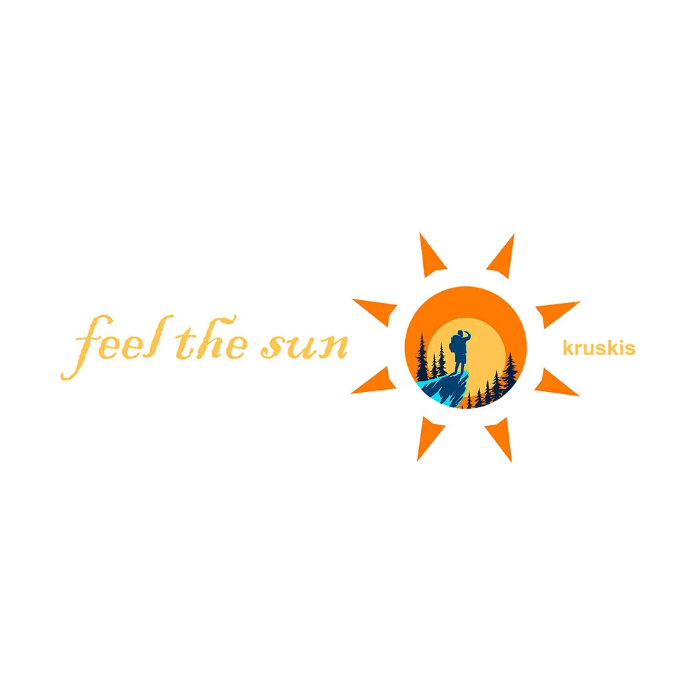 Kruskis Feel The Sun Kortarmet T-skjorte