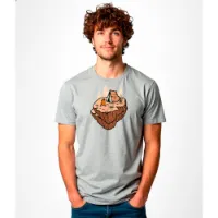 Kruskis Floating Rock Eco Kortarmet T-skjorte Kruskis Floating Rock Eco Kortarmet T-skjorte