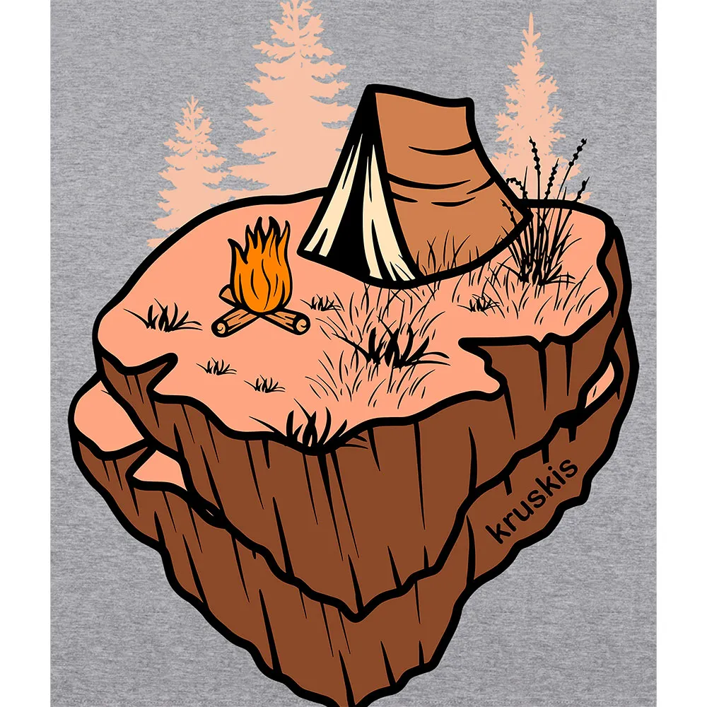Kruskis Floating Rock Eco Kortarmet T-skjorte