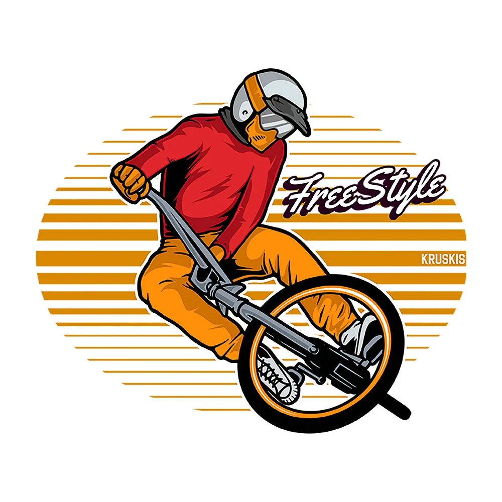 Kruskis Freestyle Rider Eco Kortarmet T-skjorte