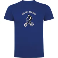 Kruskis Get Out And Bmx Kortarmet T-skjorte