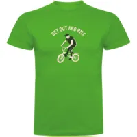 Kruskis Get Out And Bmx Kortarmet T-skjorte Kruskis Get Out And Bmx Kortarmet T-skjorte