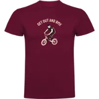 Kruskis Get Out And Bmx Kortarmet T-skjorte Kruskis Get Out And Bmx Kortarmet T-skjorte