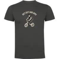 Kruskis Get Out And Bmx Kortarmet T-skjorte Kruskis Get Out And Bmx Kortarmet T-skjorte