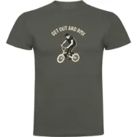 Kruskis Get Out And Bmx Kortarmet T-skjorte Kruskis Get Out And Bmx Kortarmet T-skjorte