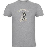 Kruskis Get Out And Bmx Kortarmet T-skjorte