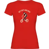 Kruskis Get Out And Bmx Kortarmet T-skjorte Kruskis Get Out And Bmx Kortarmet T-skjorte