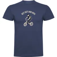 Kruskis Get Out And Bmx Kortarmet T-skjorte Kruskis Get Out And Bmx Kortarmet T-skjorte