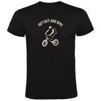 Kruskis Get Out And Bmx Kortarmet T-skjorte Kruskis Get Out And Bmx Kortarmet T-skjorte