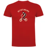 Kruskis Get Out And Bmx Kortarmet T-skjorte