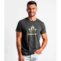 Kruskis Get Toasted Kortarmet T-skjorte